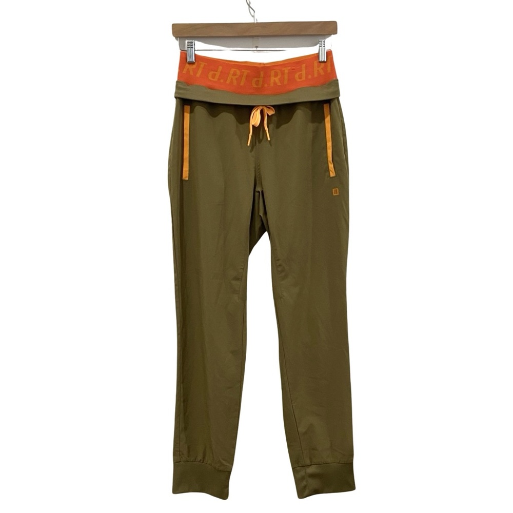 d.RT Unisex Olive Green Track Pants - Size 6